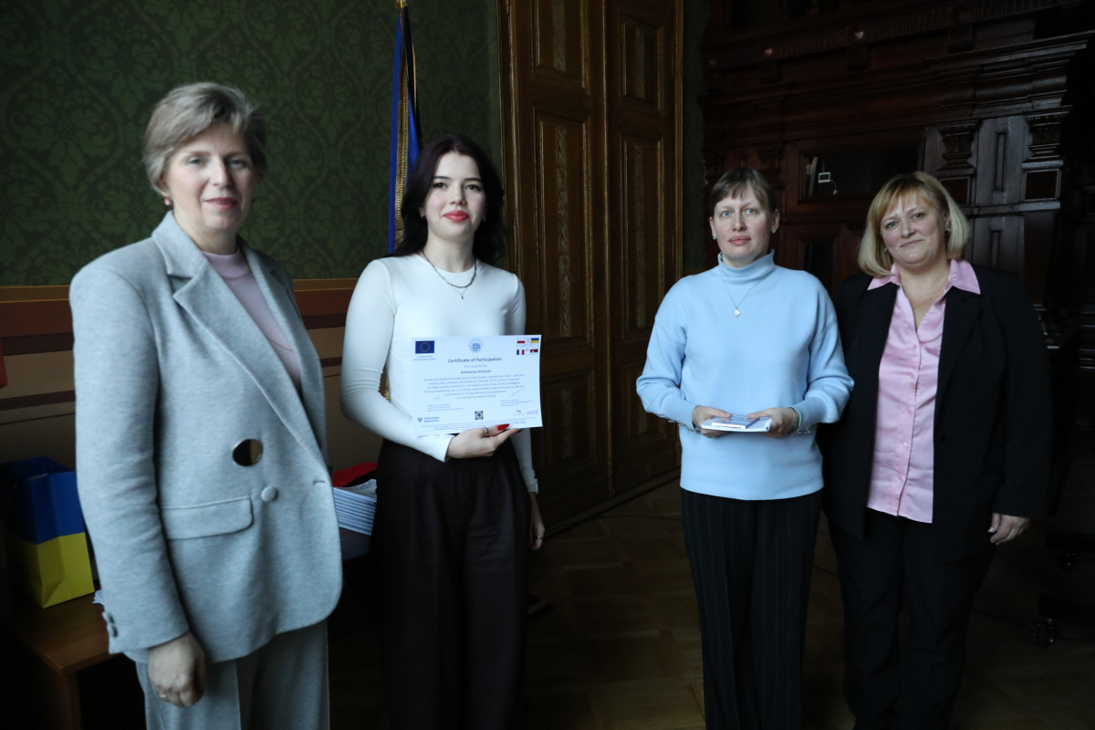 Фото із заходу у Львівській політехніці