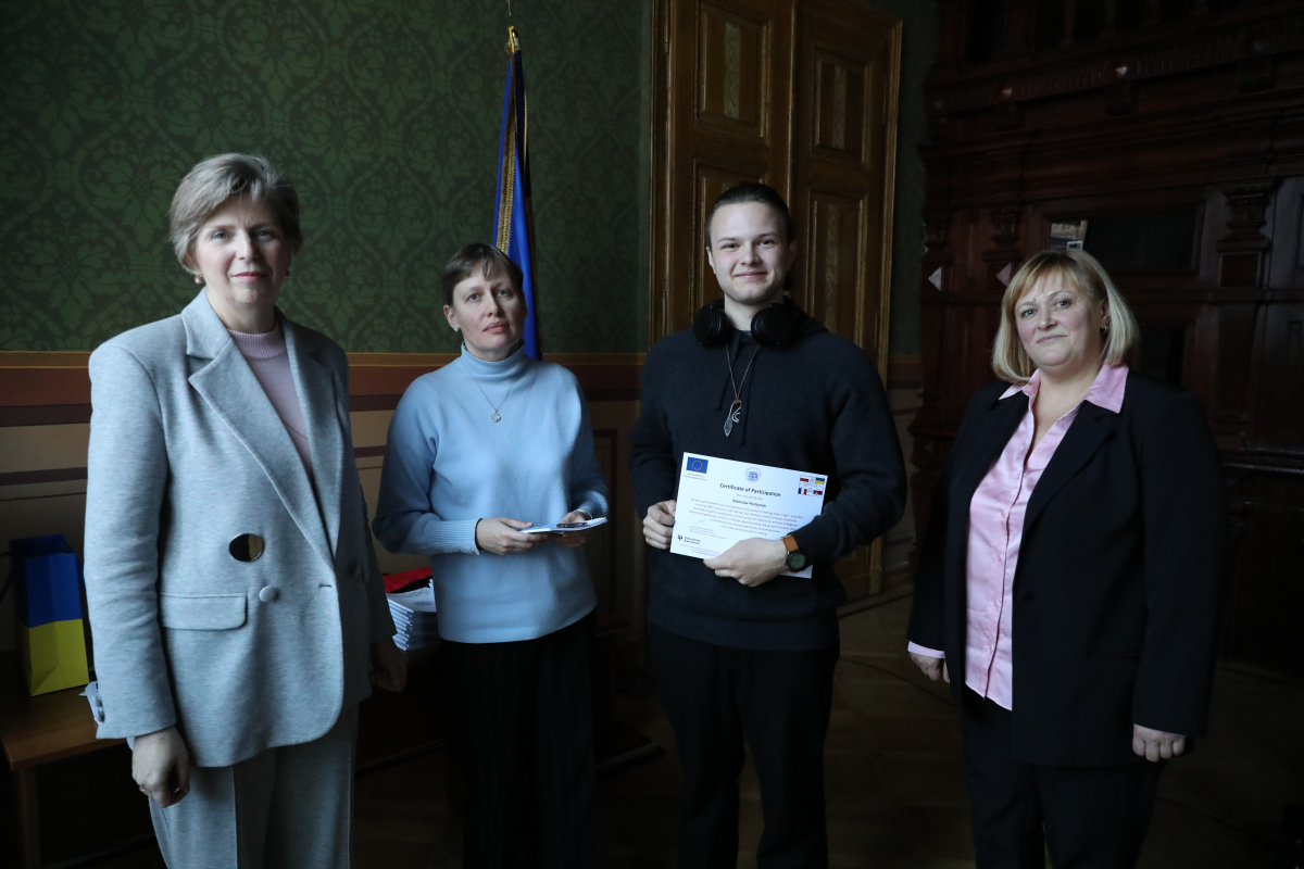 Фото із заходу у Львівській політехніці