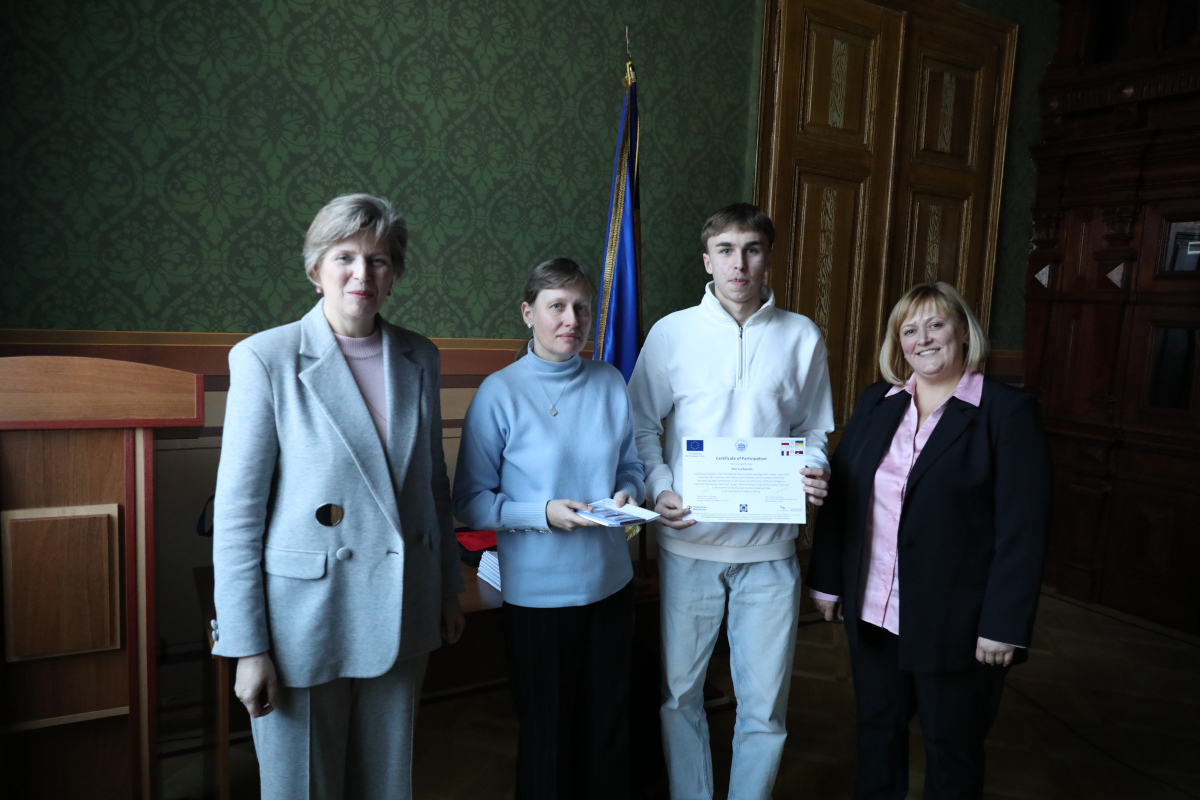 Фото із заходу у Львівській політехніці