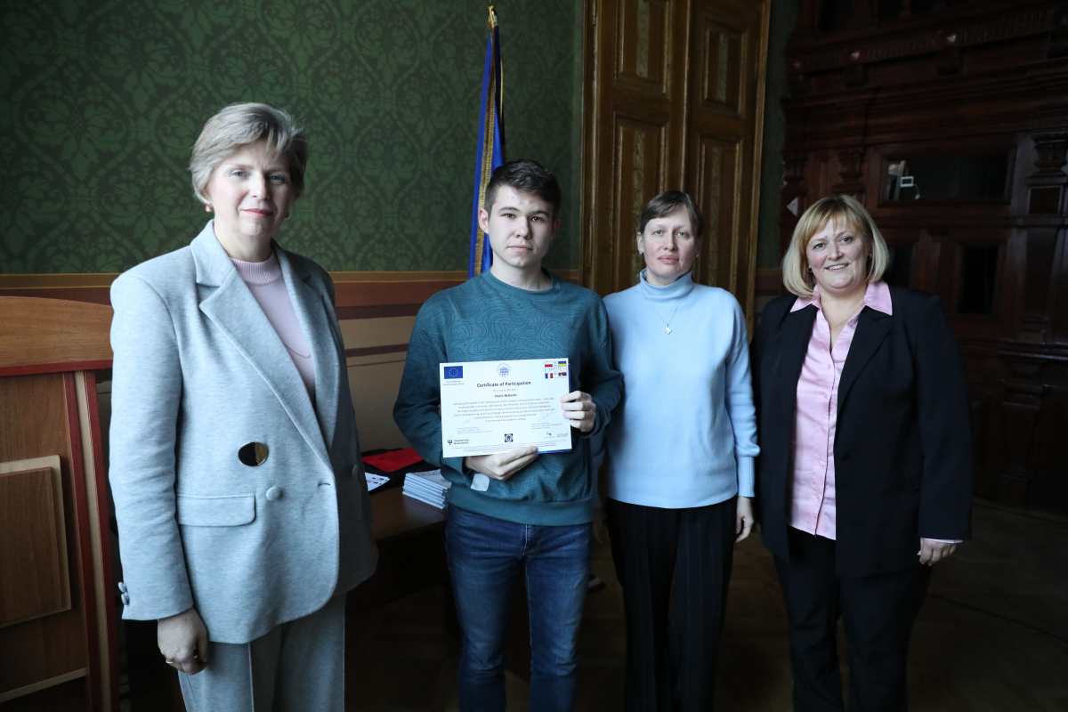 Фото із заходу у Львівській політехніці