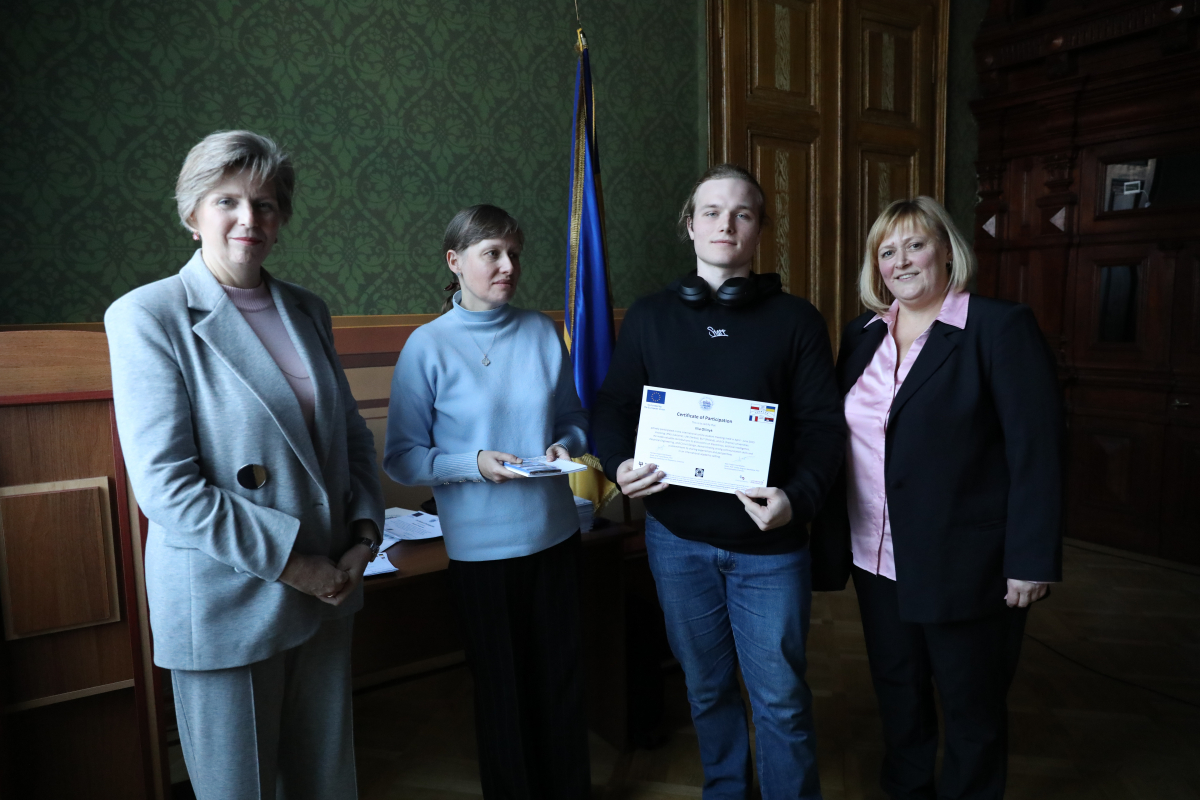 Фото із заходу у Львівській політехніці