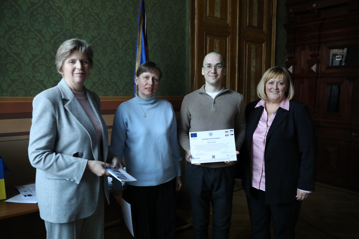 Фото із заходу у Львівській політехніці