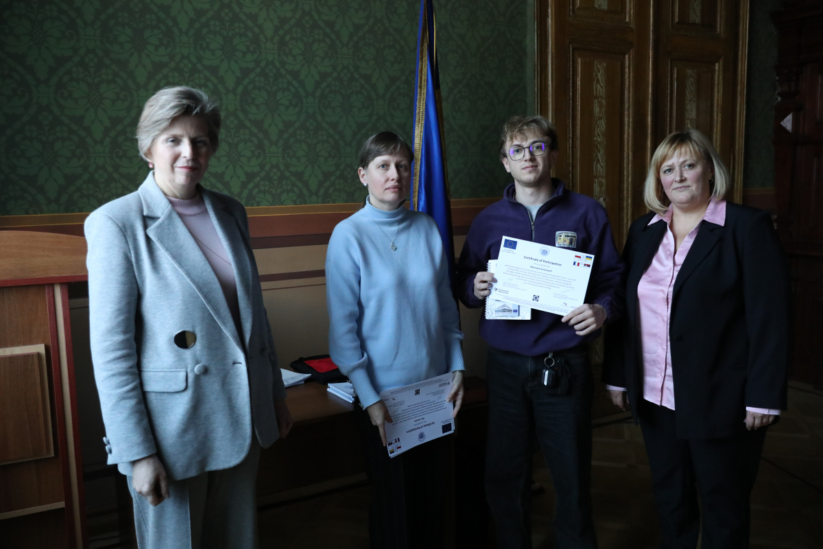 Фото із заходу у Львівській політехніці