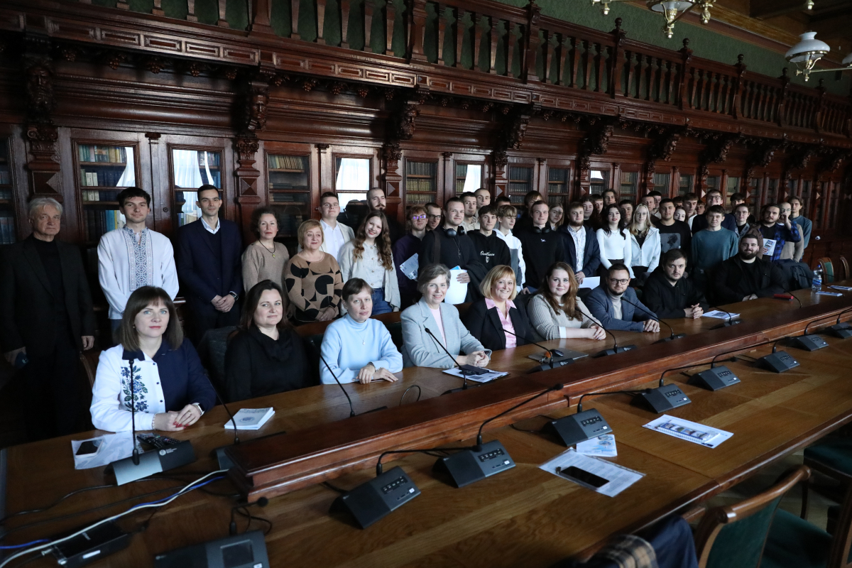 Фото із заходу у Львівській політехніці