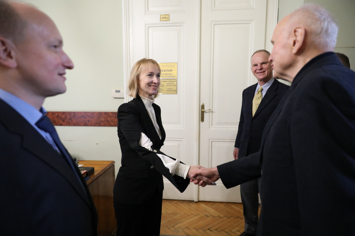 Фото із заходу у Львівській політехніці