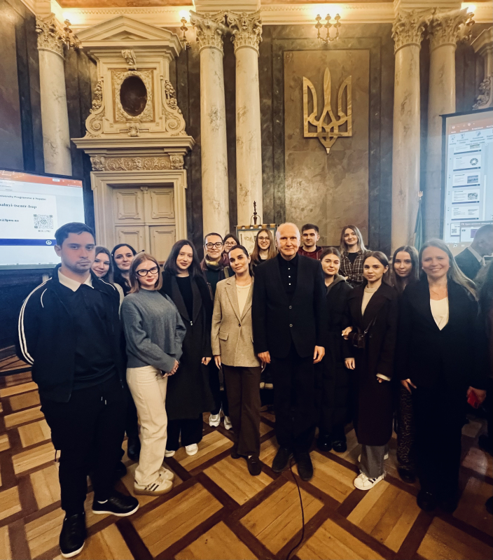 Фото із заходу у Львівській політехніці