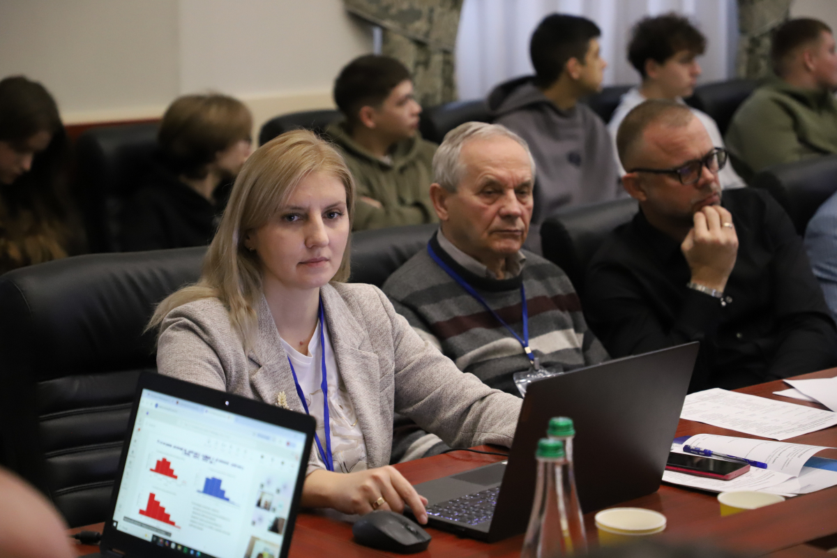 Фото з конференції у Львівській політехніці