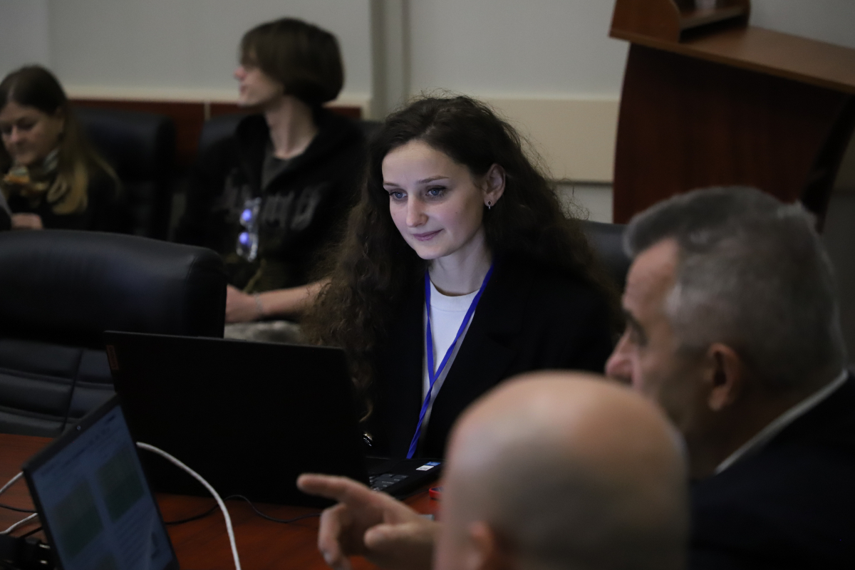 Фото з конференції у Львівській політехніці