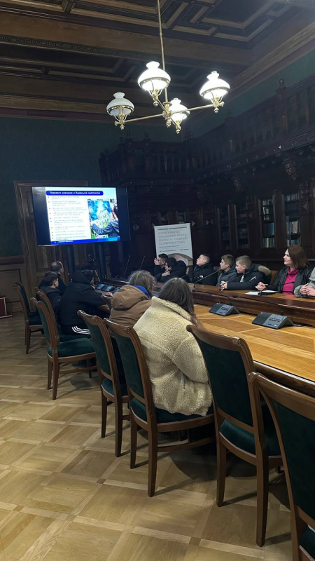 Фото з відвідин Львівської політехніки