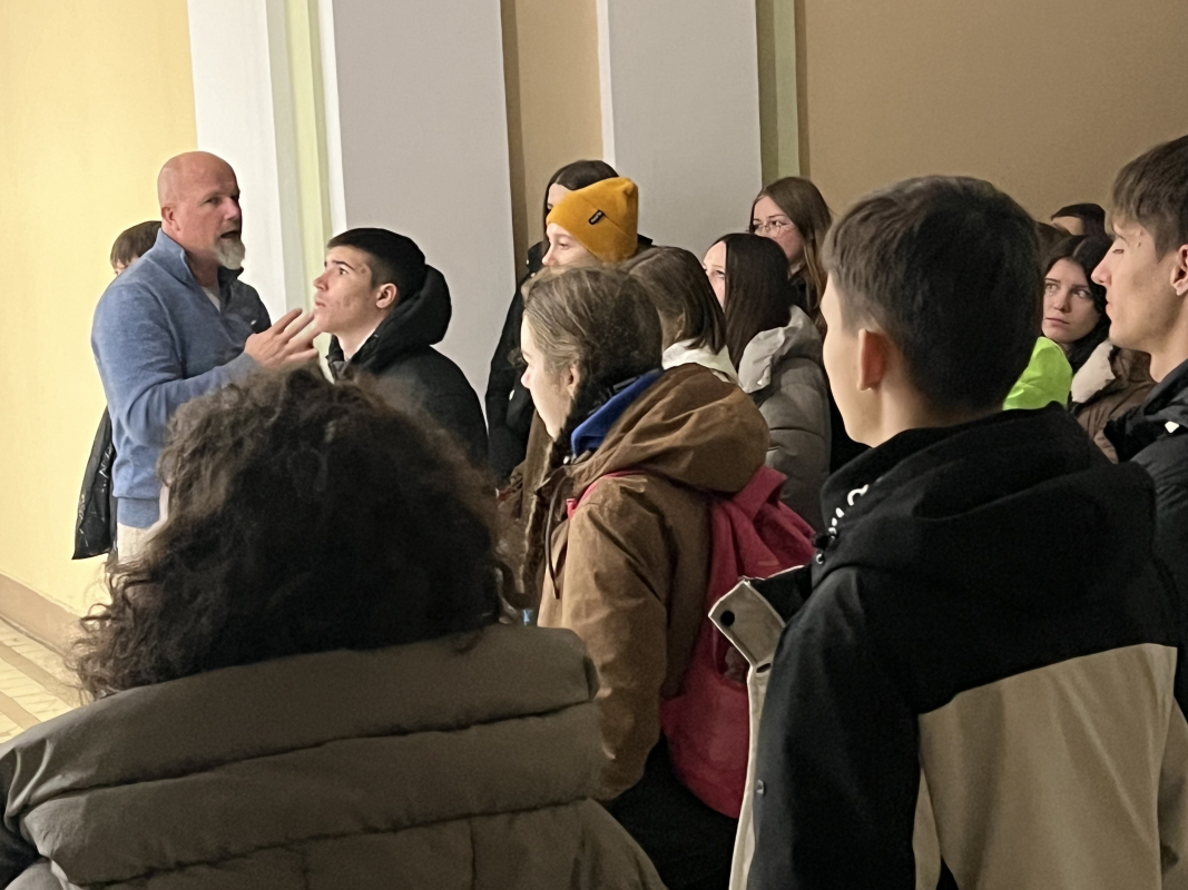 Фото з відвідин Львівської політехніки