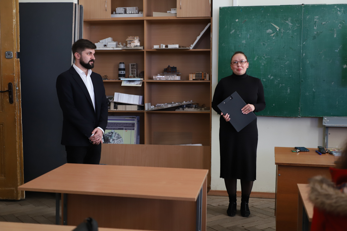 Фото із заходу у Львівській політехніці