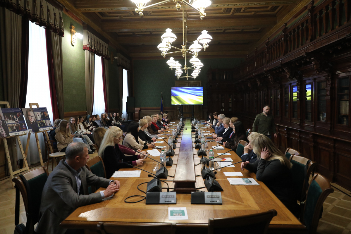 Фото із заходу у Львівській політехніці