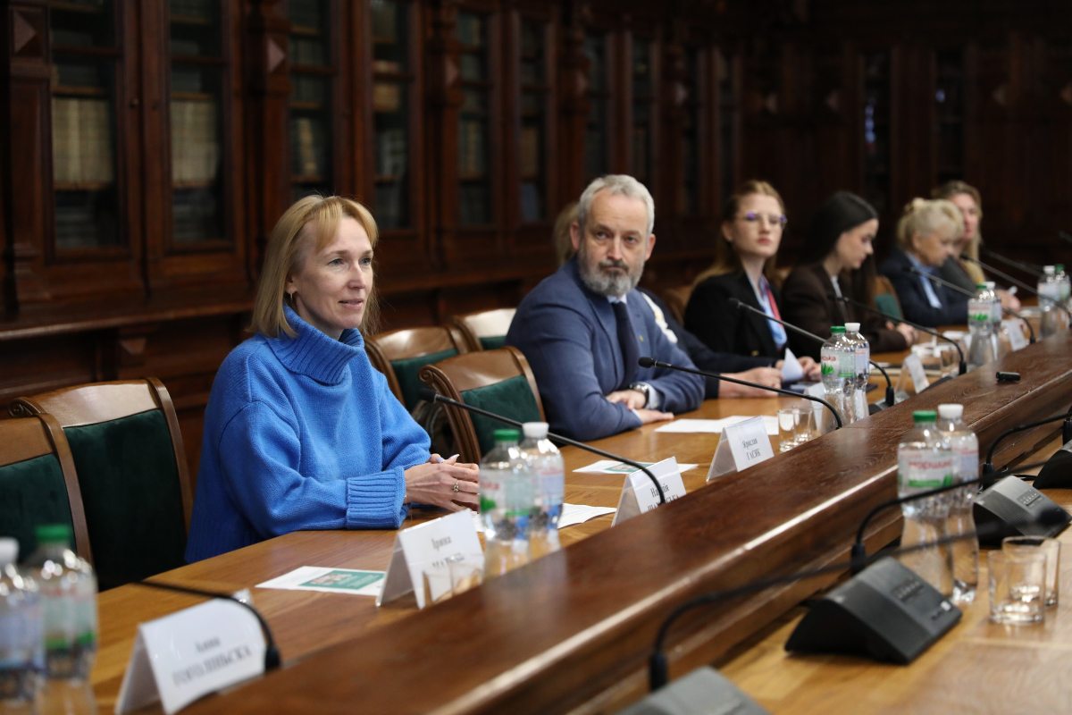 Фото із заходу у Львівській політехніці