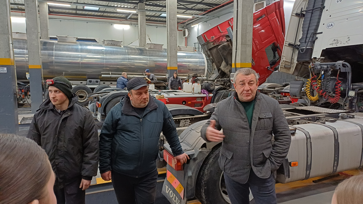 Фото з відвідин підприємства