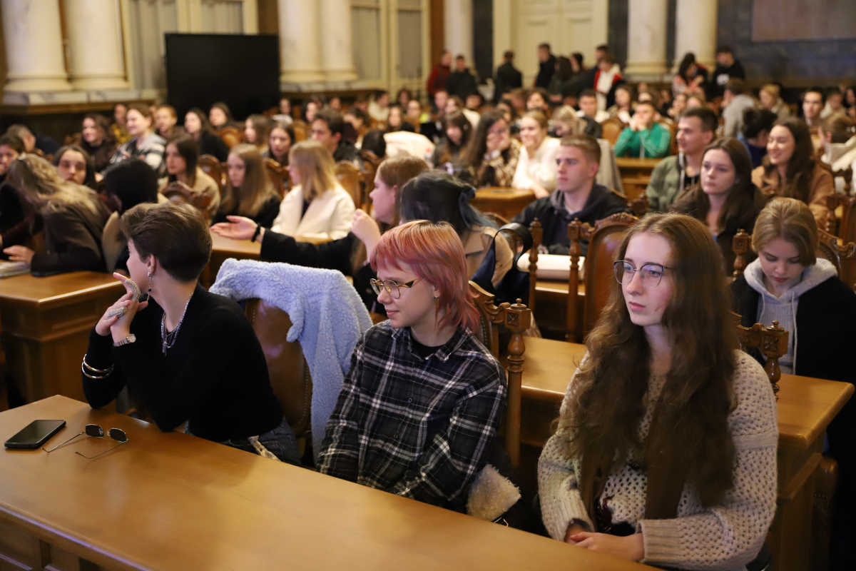 Фото із заходу у Львівській політехніці