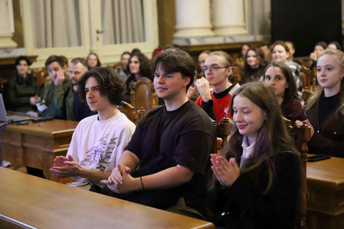 Фото із заходу у Львівській політехніці