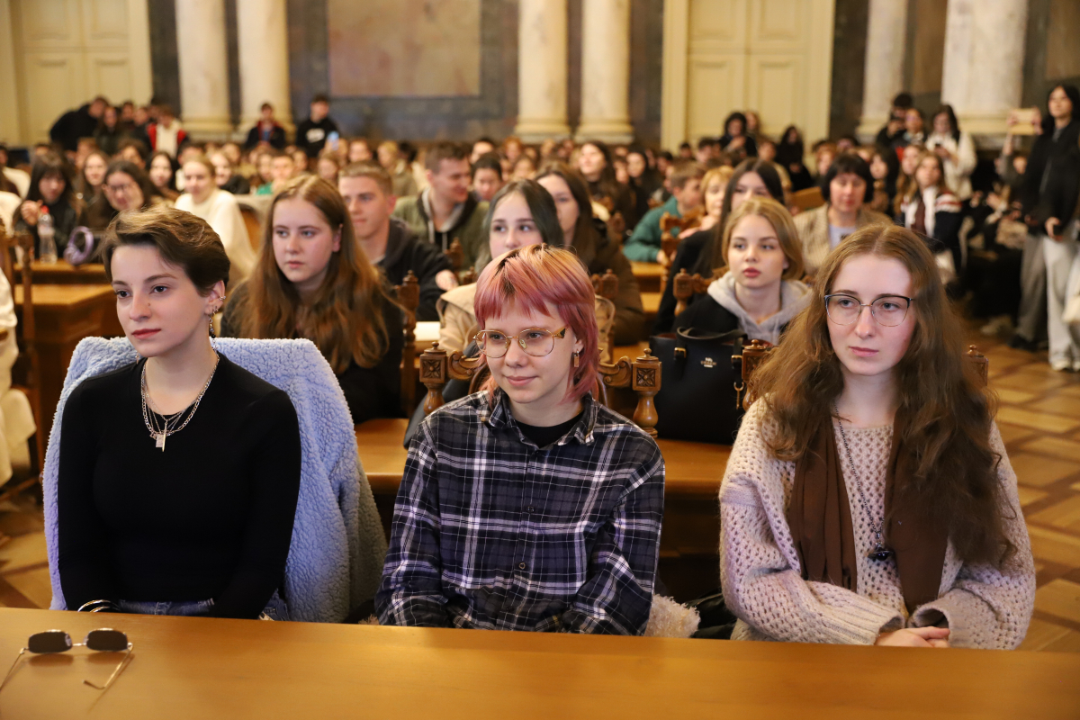 Фото із заходу у Львівській політехніці