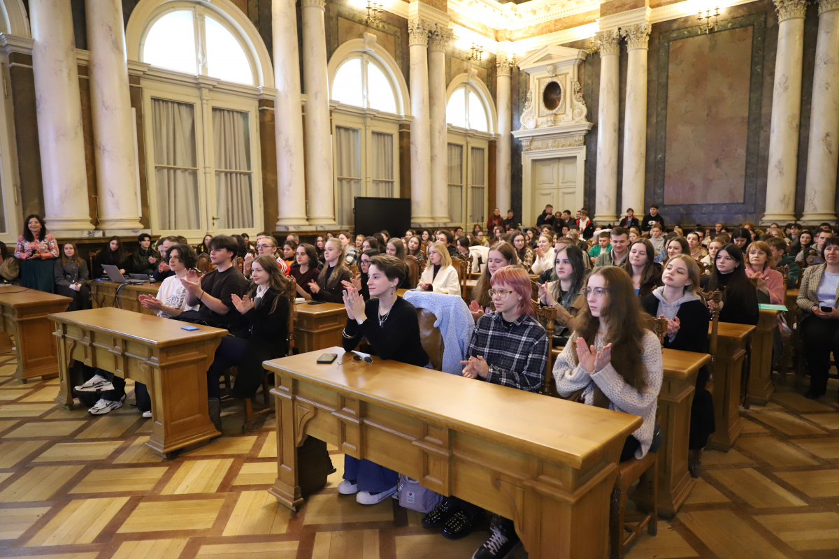 Фото із заходу у Львівській політехніці