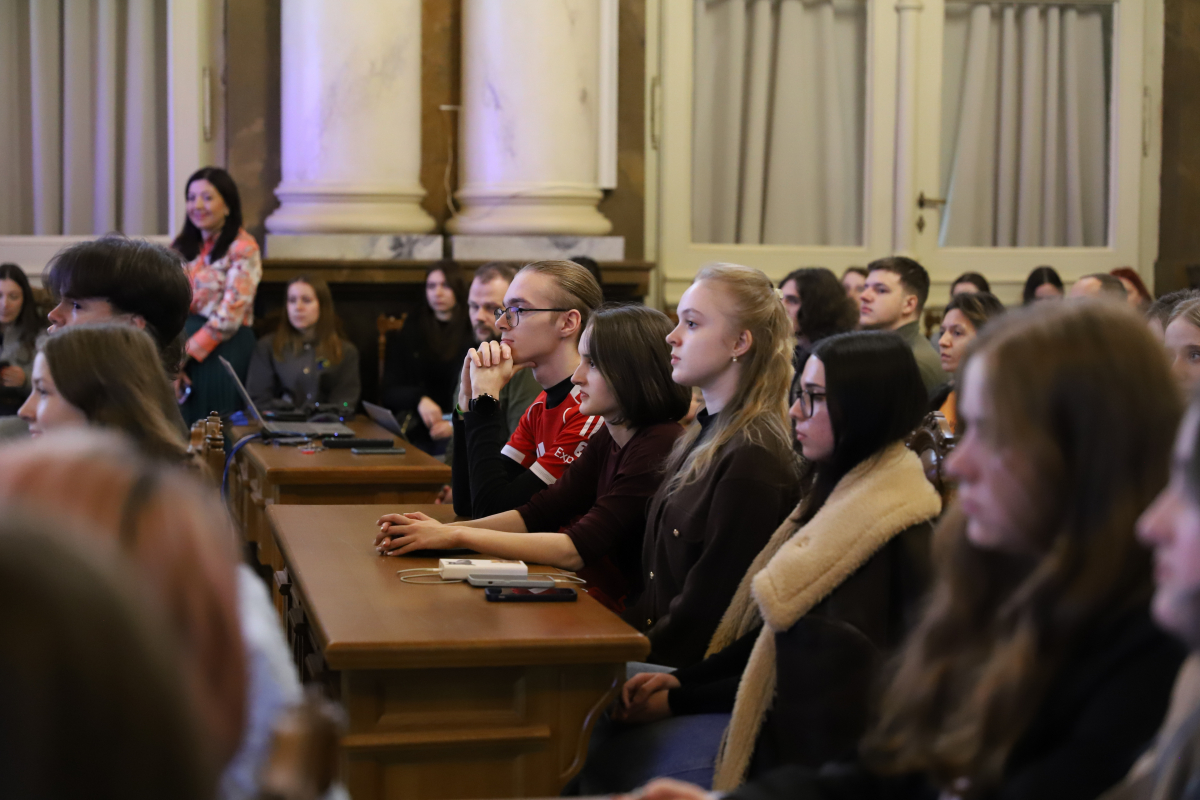 Фото із заходу у Львівській політехніці