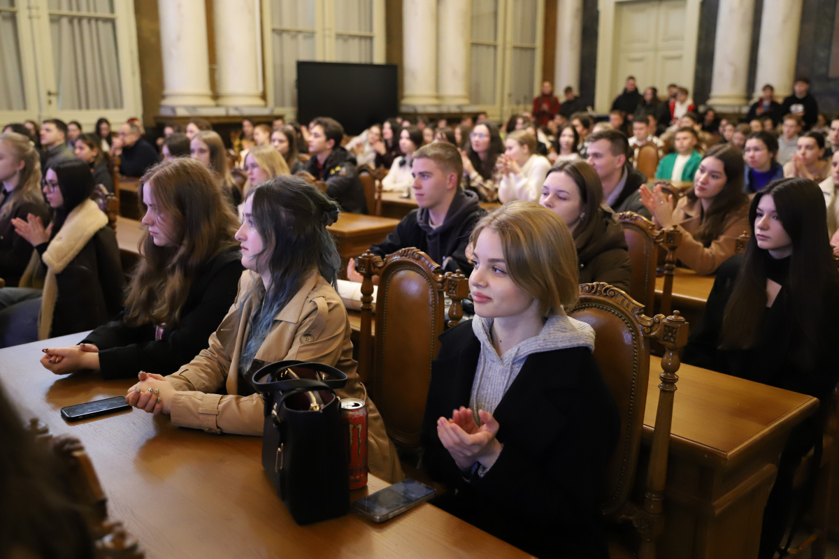 Фото із заходу у Львівській політехніці