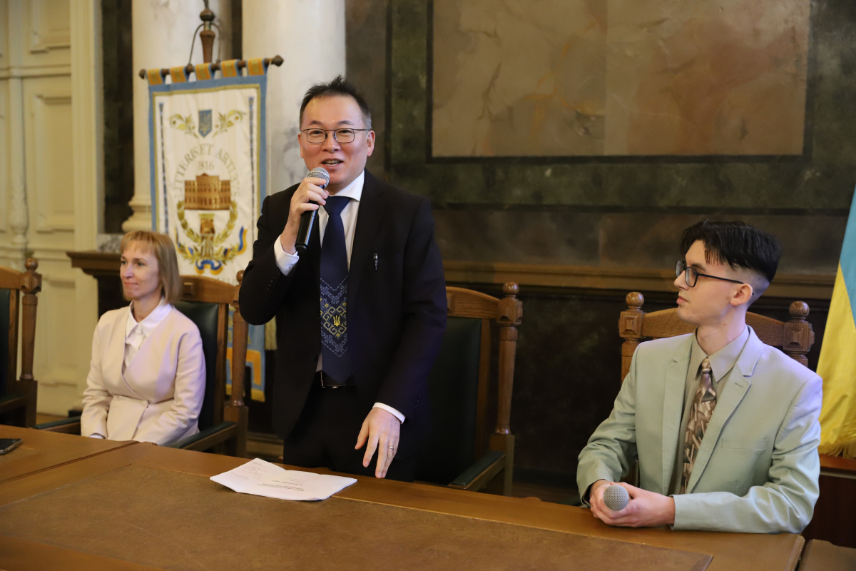 Фото із заходу у Львівській політехніці