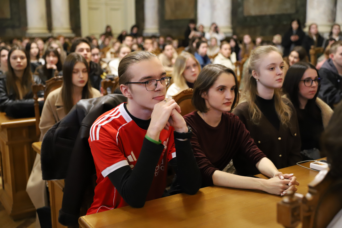 Фото із заходу у Львівській політехніці