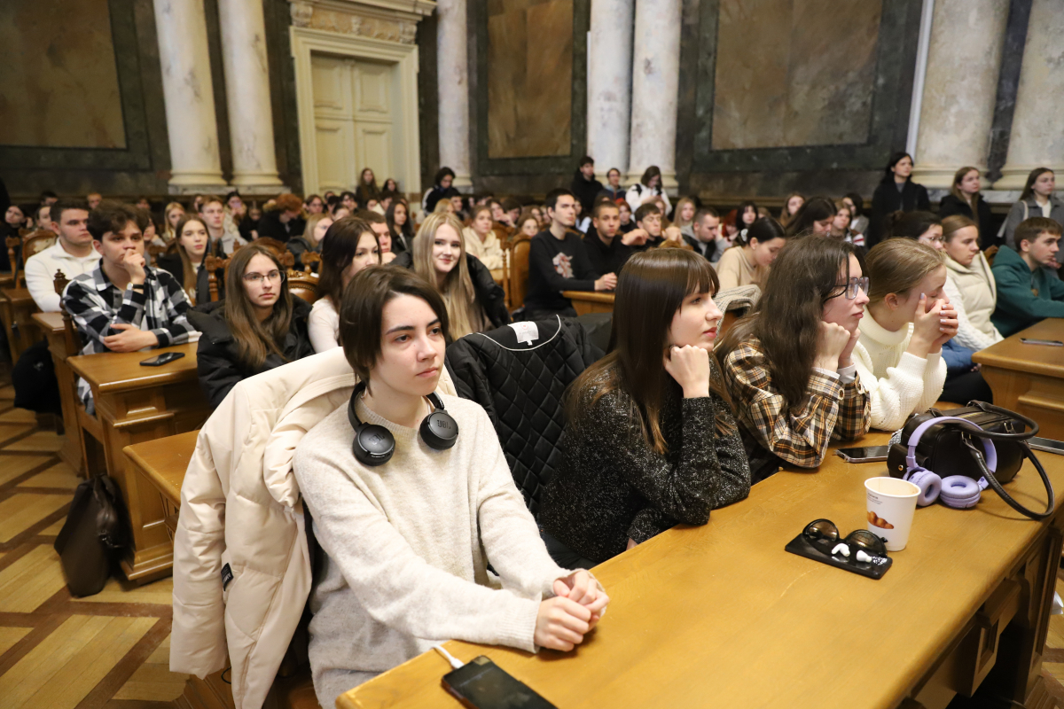 Фото із заходу у Львівській політехніці