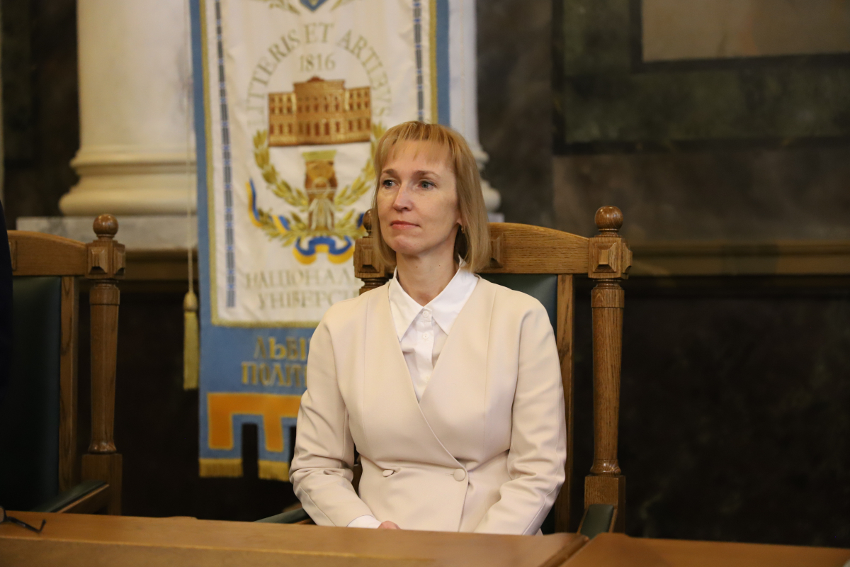 Фото із заходу у Львівській політехніці