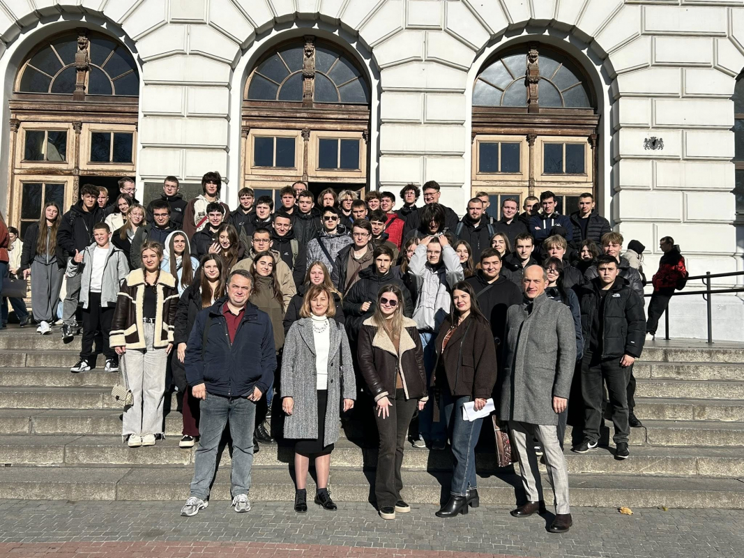 Фото з відвідин Львівської політехніки