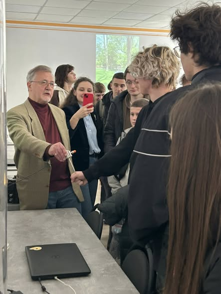 Фото з відвідин Львівської політехніки