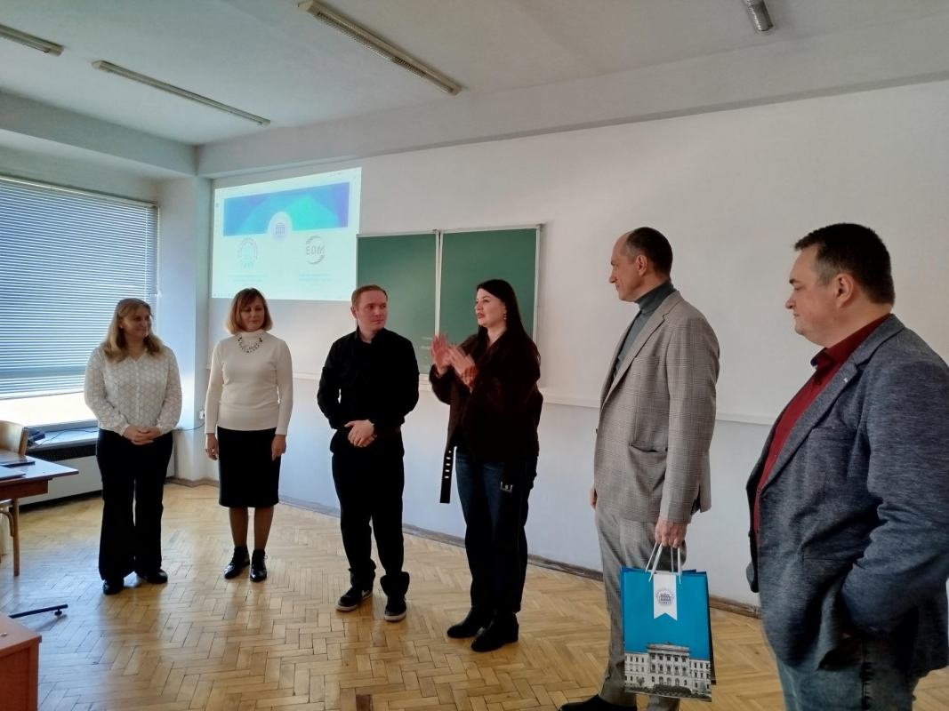 Фото з відвідин Львівської політехніки