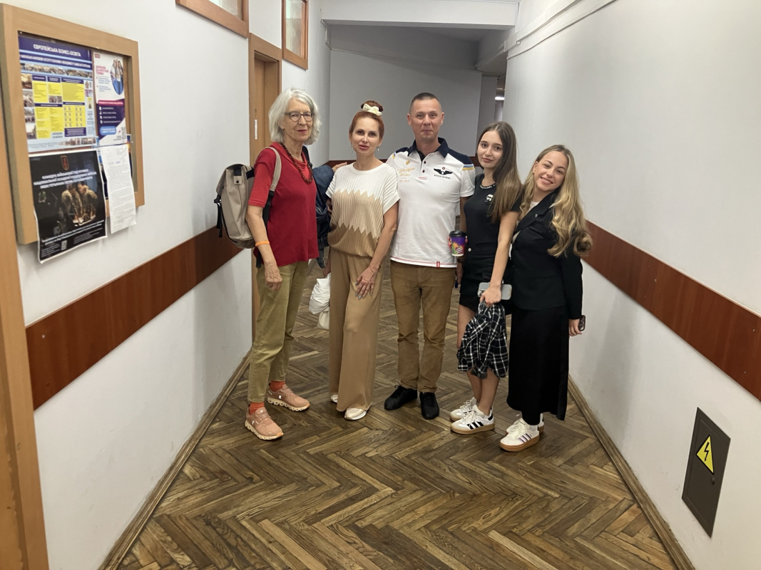 Фото із зустрічі у Львівській політехніці