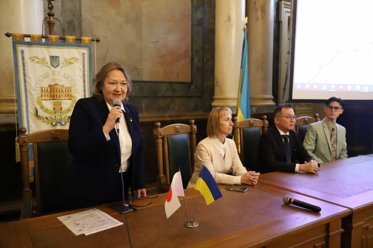 Фото із заходу у Львівській політехніці