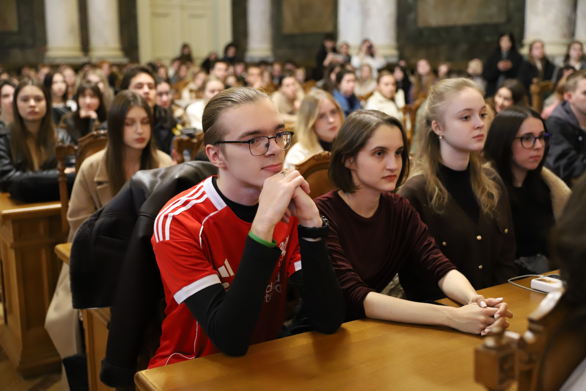 Фото із заходу у Львівській політехніці