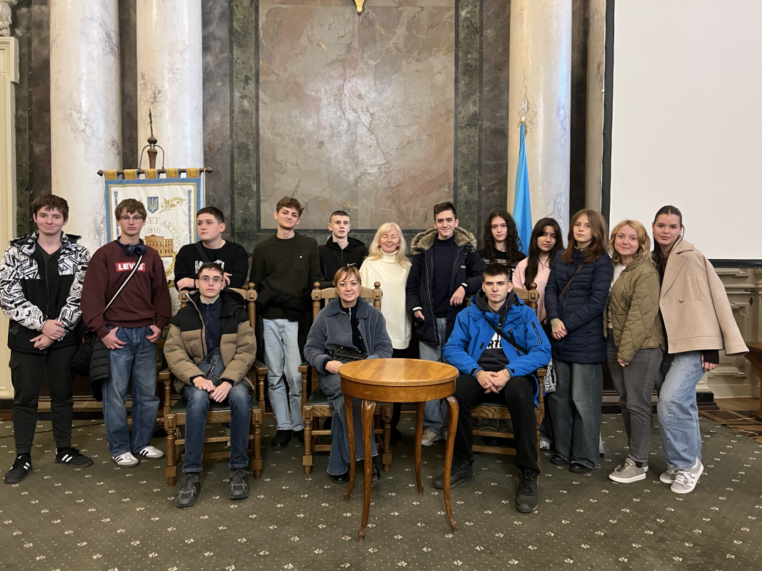 Фото з відвідин Львівської політехніки