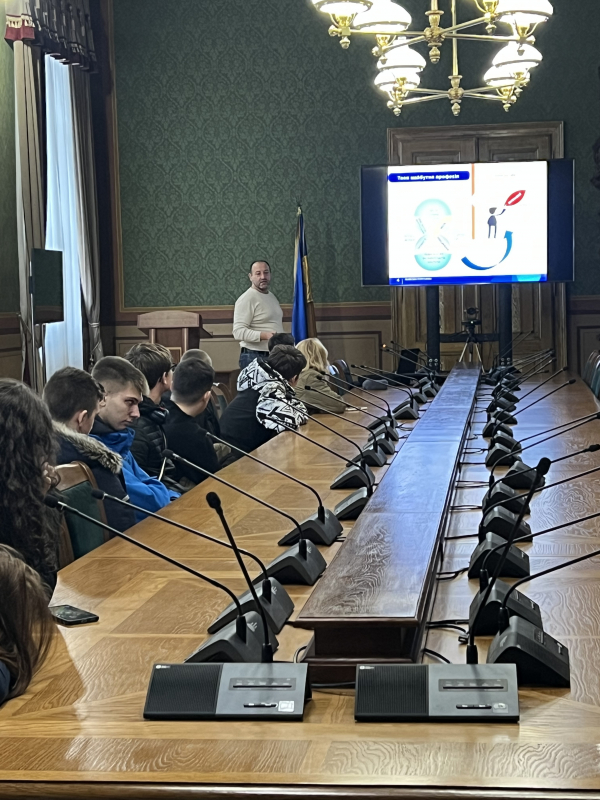 Фото з відвідин Львівської політехніки