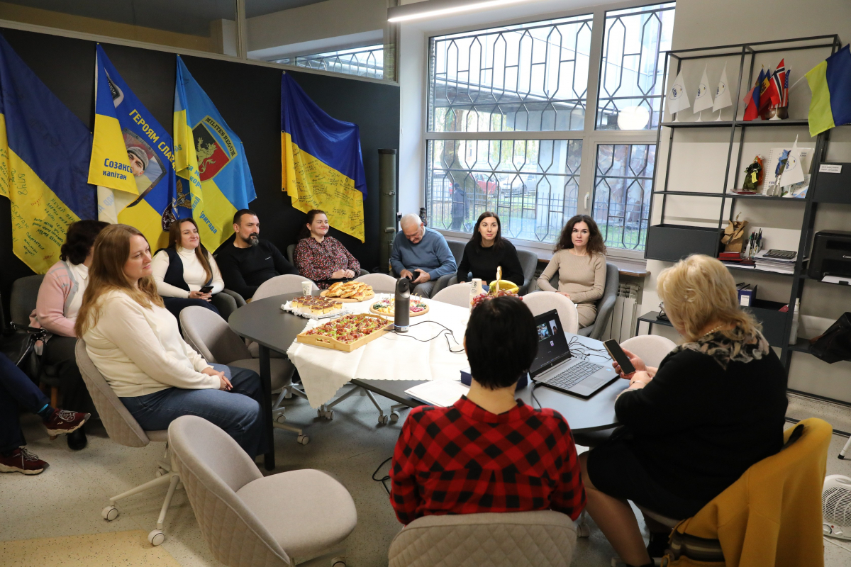 Фото із заходу у Львівській політехніці