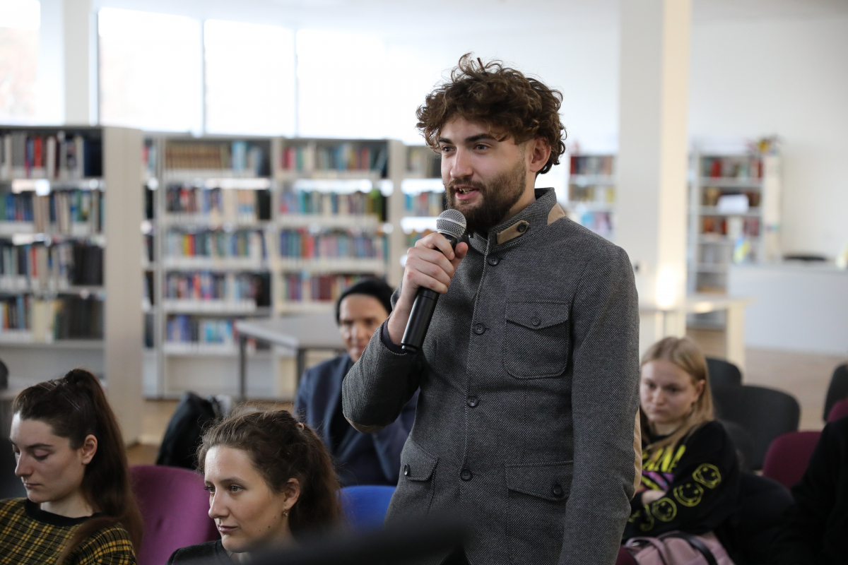 Фото із заходу у Львівській політехніці