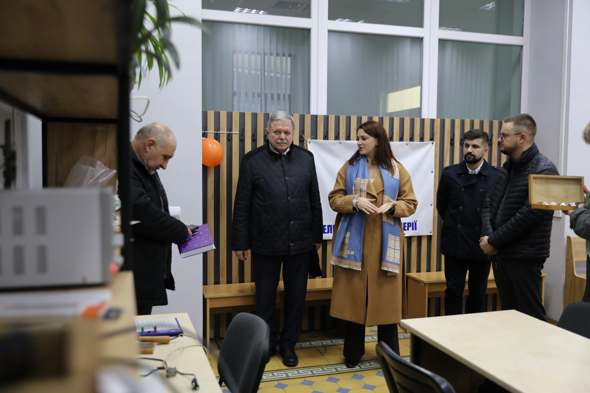 Фото із заходу у Львівській політехніці