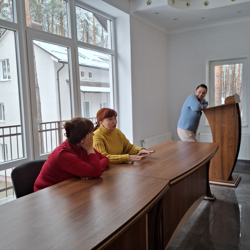 Фото з виїзного засідання кафедри