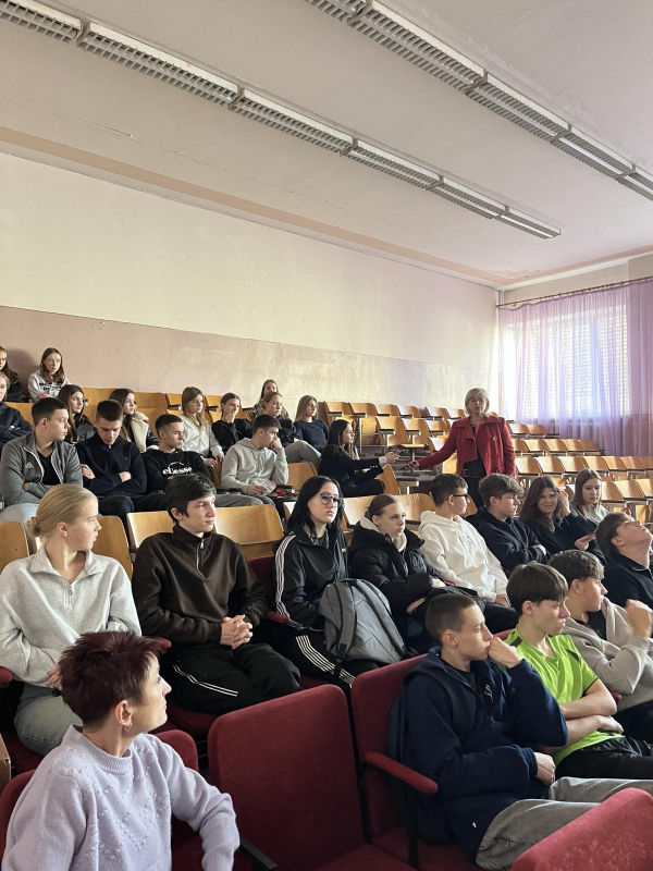Фото з профорієнтаційного заходу