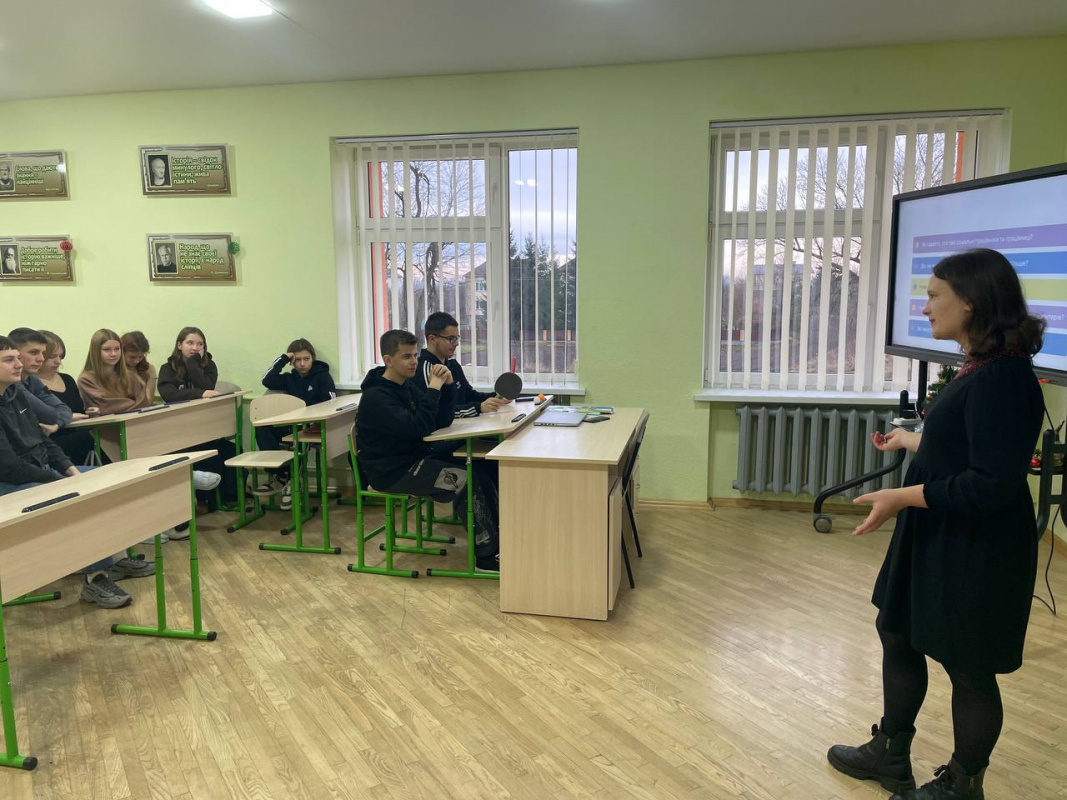 Фото із профорієнтаційного заходу