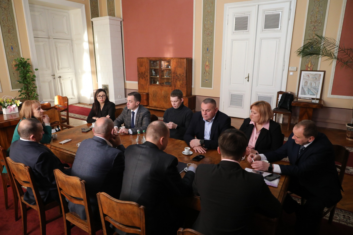 Фото із зустрічі у Львівській політехніці