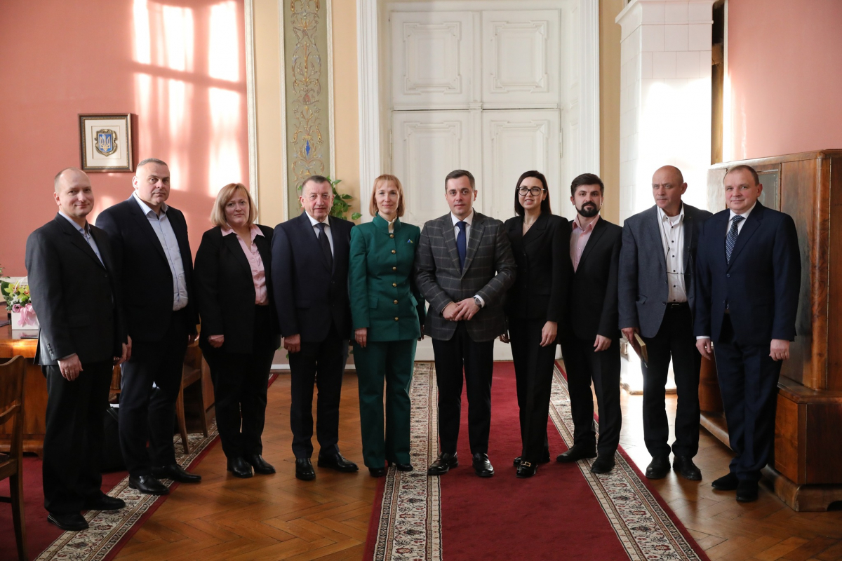 Фото із зустрічі у Львівській політехніці