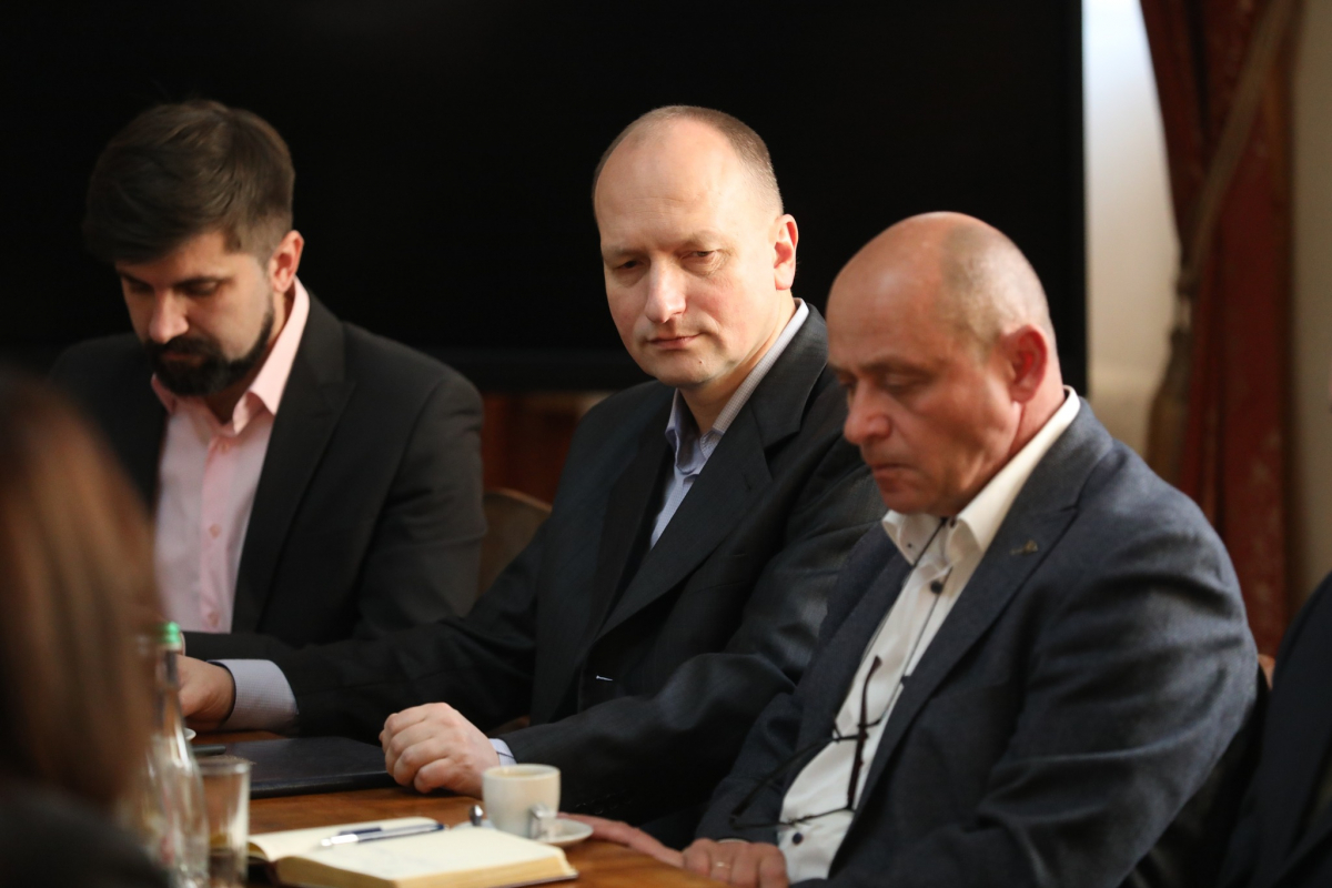 Фото із зустрічі у Львівській політехніці