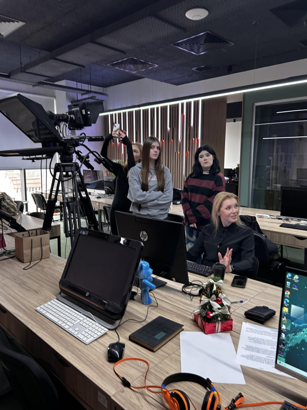 Фото з відвідин студії