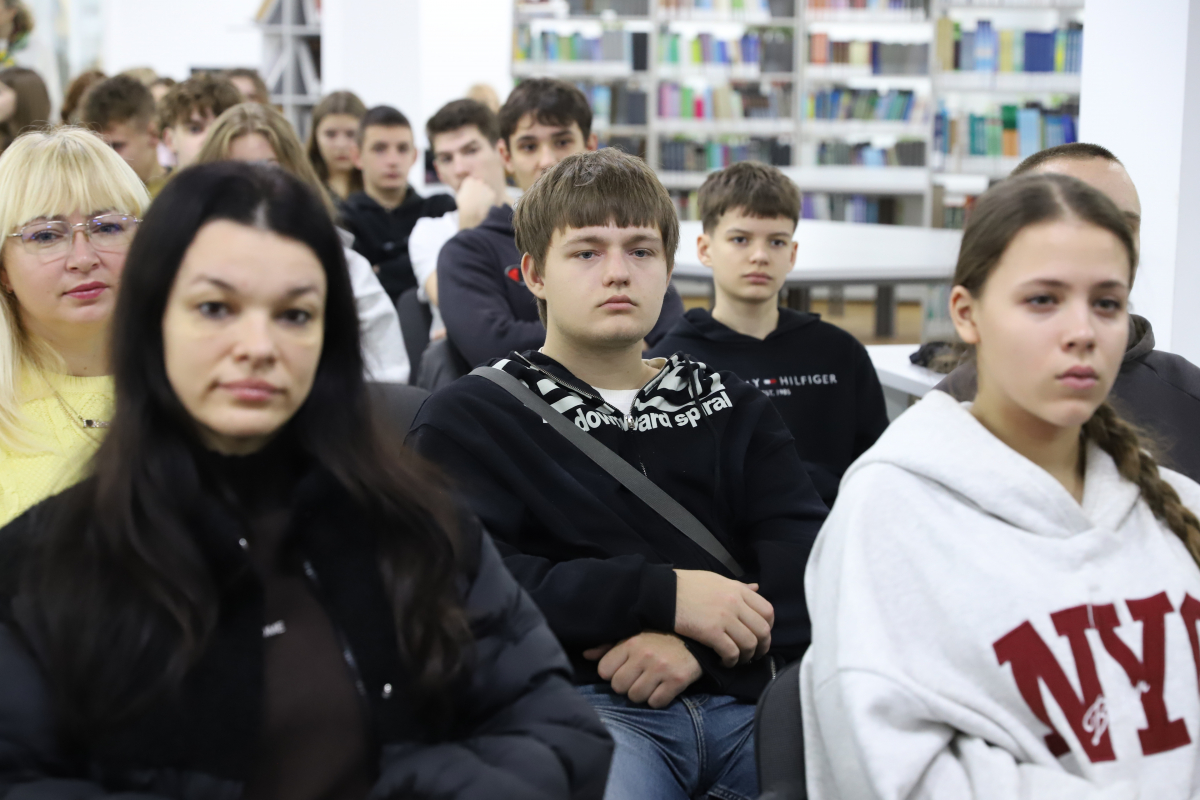 Фото із зустрічі у Львівській політехніці