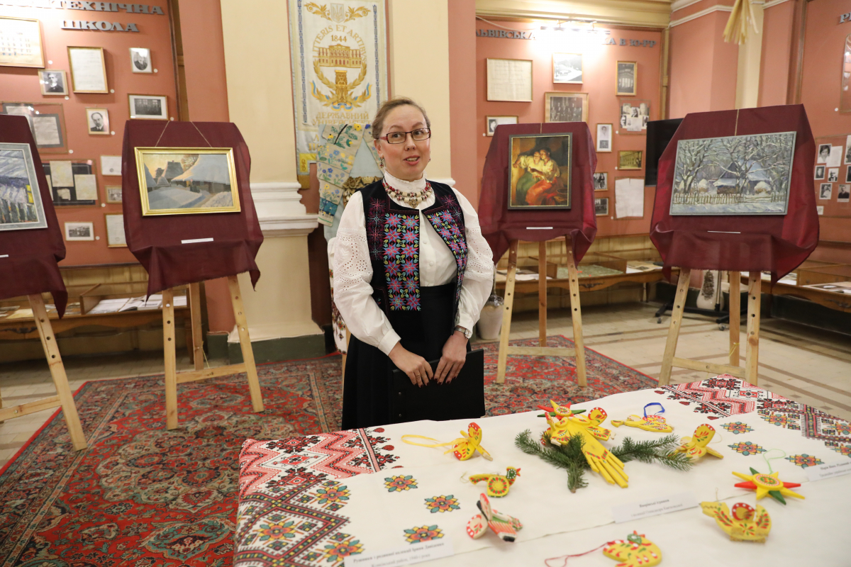 Фото з відкриття виставки