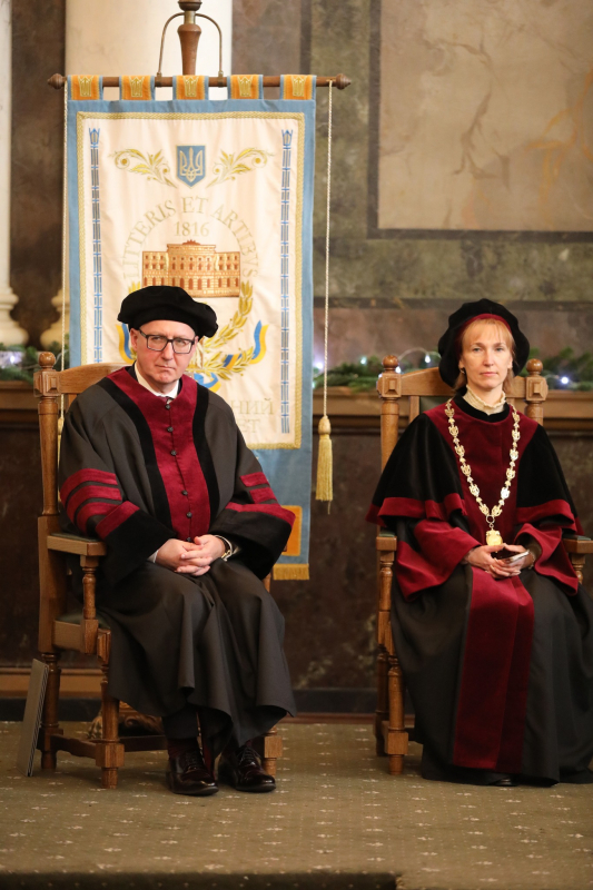 Фото з урочистостей у Львівській політехніці