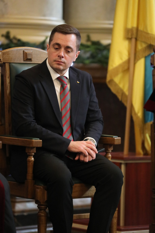 Фото з урочистостей у Львівській політехніці